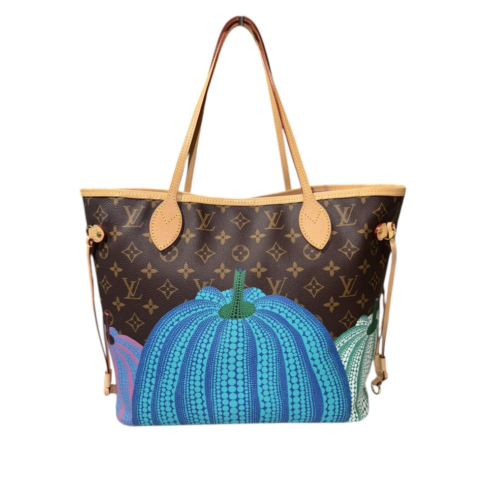 LOUIS VUITTON NEVERFULL MM KUSAMA YAYOI PUMPKIN
