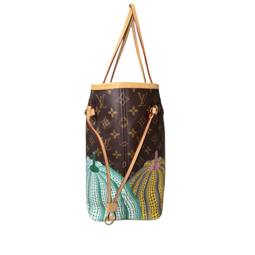 LOUIS VUITTON NEVERFULL MM KUSAMA YAYOI PUMPKIN
