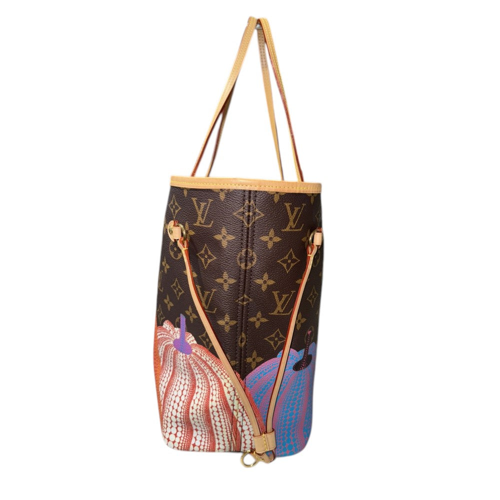 LOUIS VUITTON NEVERFULL MM KUSAMA YAYOI PUMPKIN