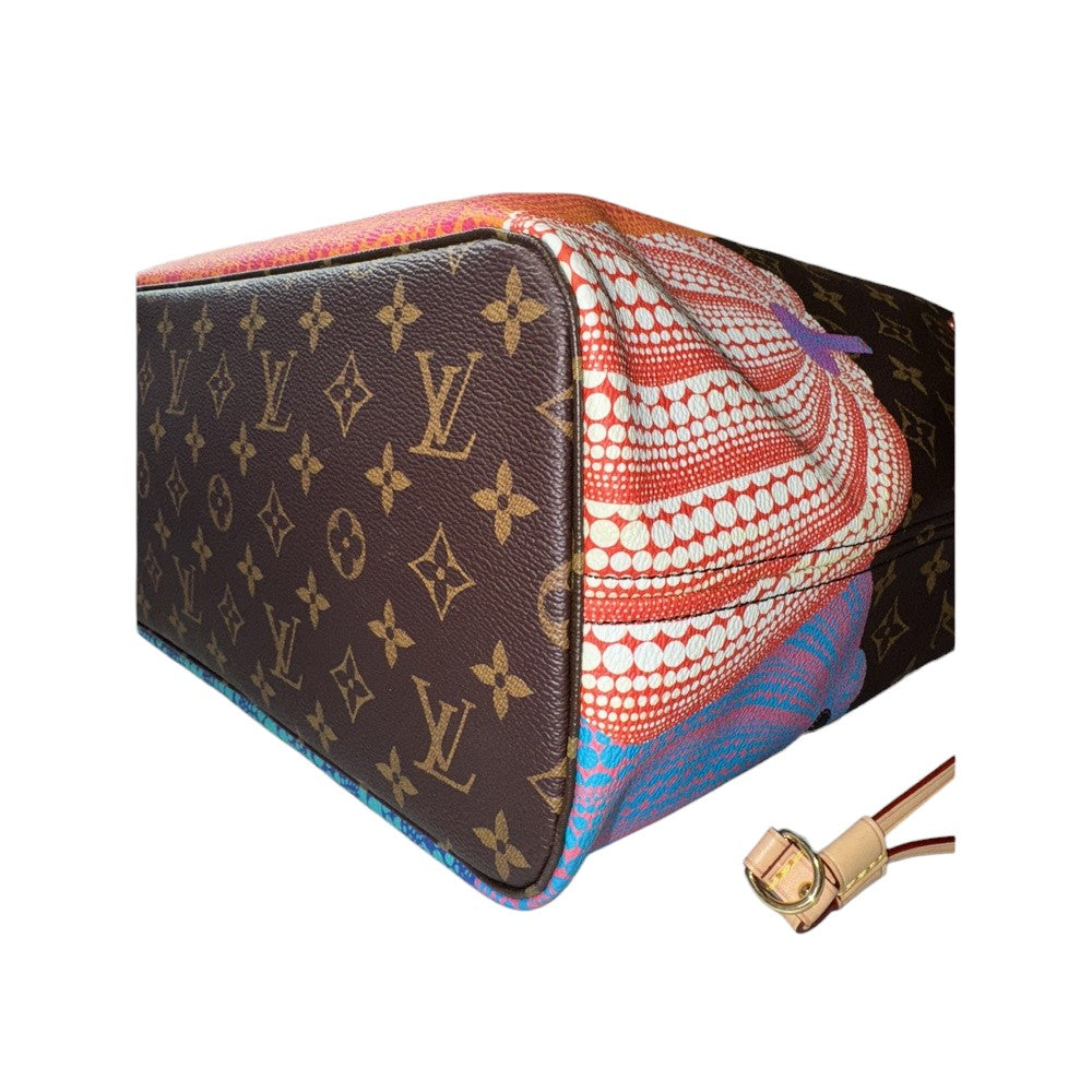 LOUIS VUITTON NEVERFULL MM KUSAMA YAYOI PUMPKIN
