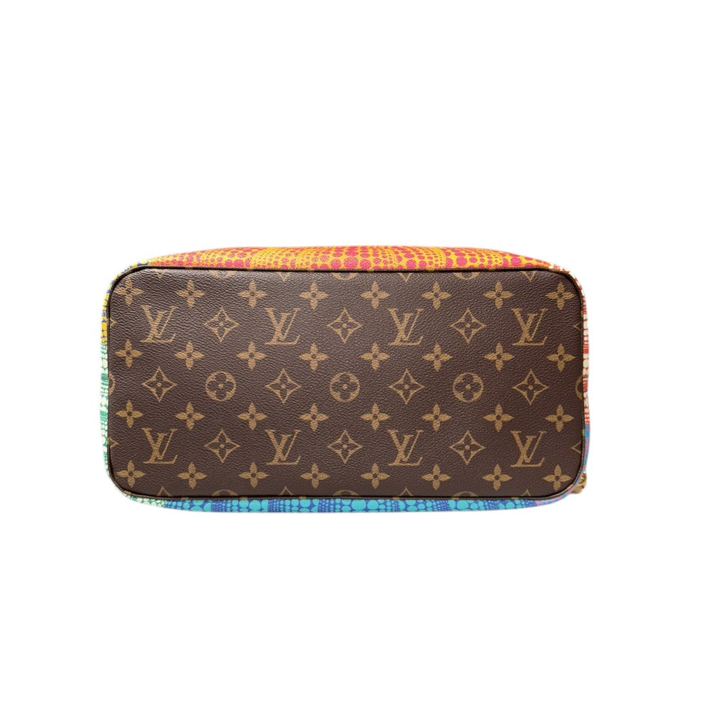 LOUIS VUITTON NEVERFULL MM KUSAMA YAYOI PUMPKIN
