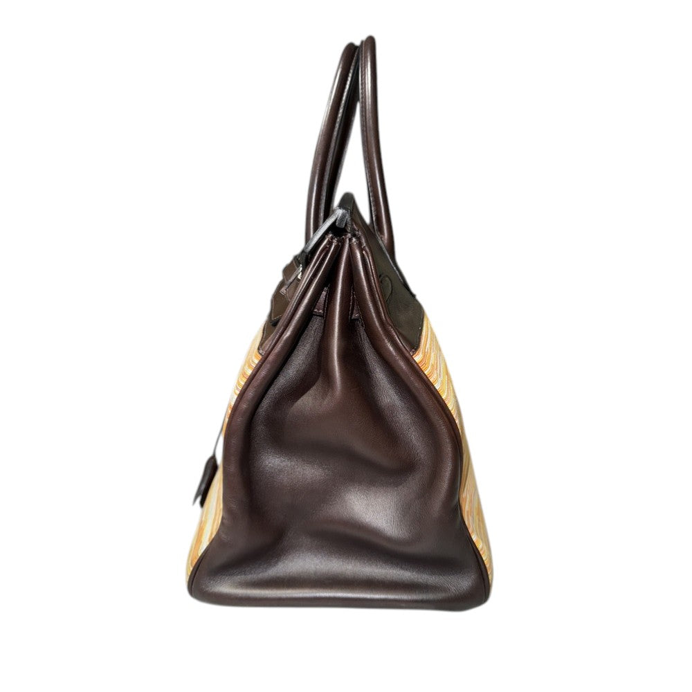 HERMES BIRKIN 35 VIBRATO BROWN