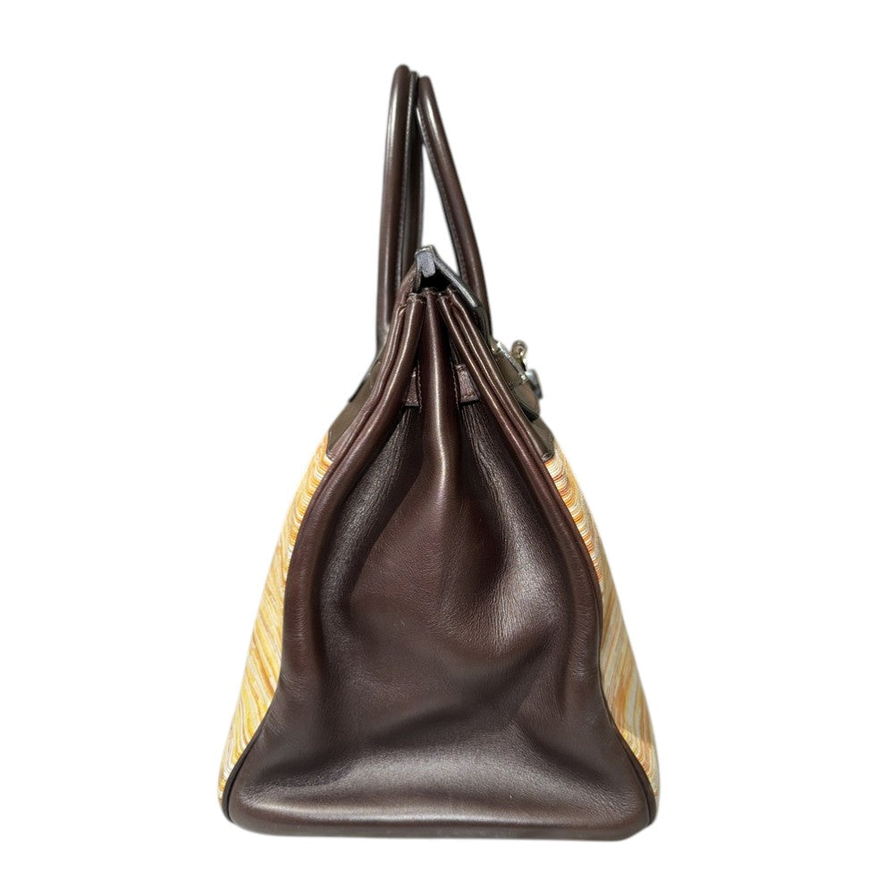 HERMES BIRKIN 35 VIBRATO BROWN