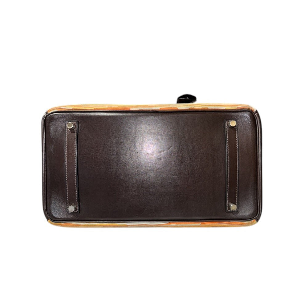 HERMES BIRKIN 35 VIBRATO BROWN