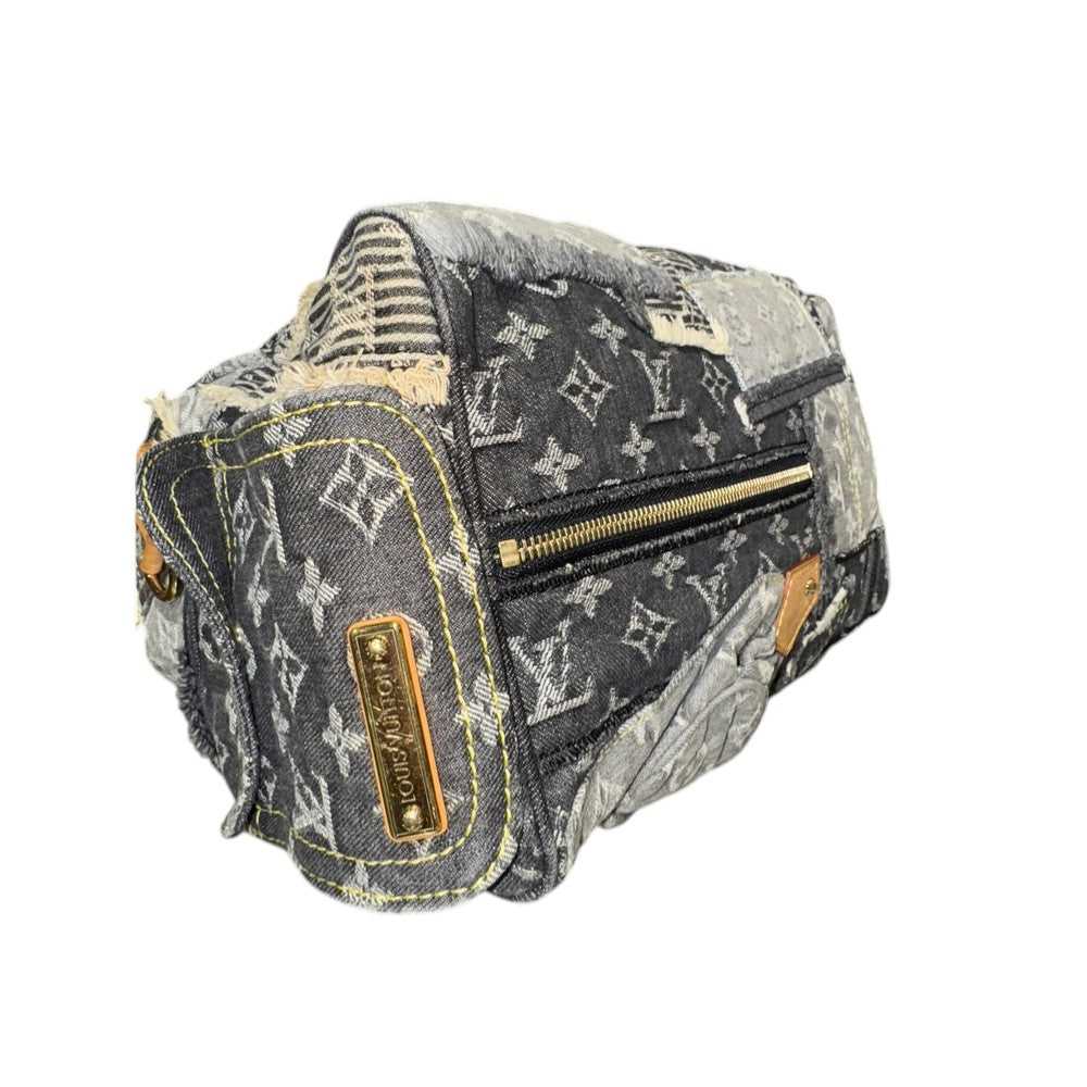 LOUIS VUITTON SPEEDY PATCHWORK DENIM 30