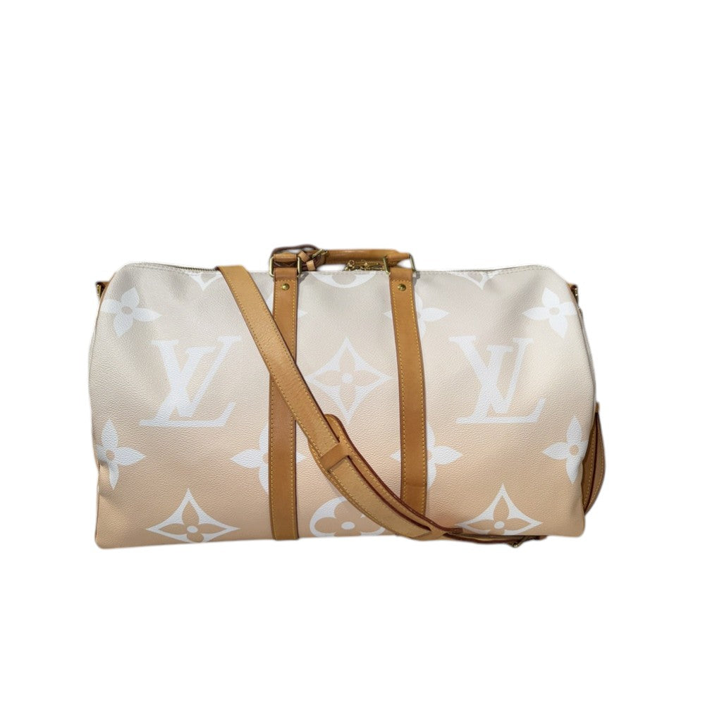 Louis Vuitton Giant Monogram Keepall 45 Peach Gradient