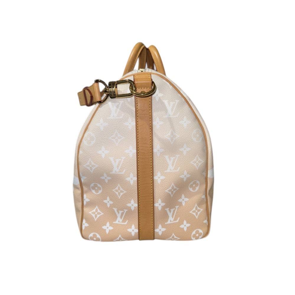 Louis Vuitton Giant Monogram Keepall 45 Peach Gradient