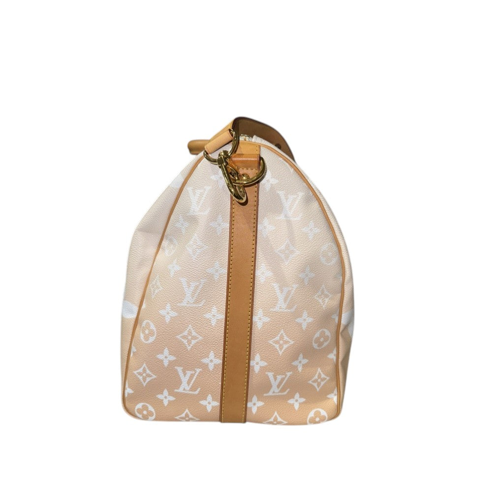 Louis Vuitton Giant Monogram Keepall 45 Peach Gradient
