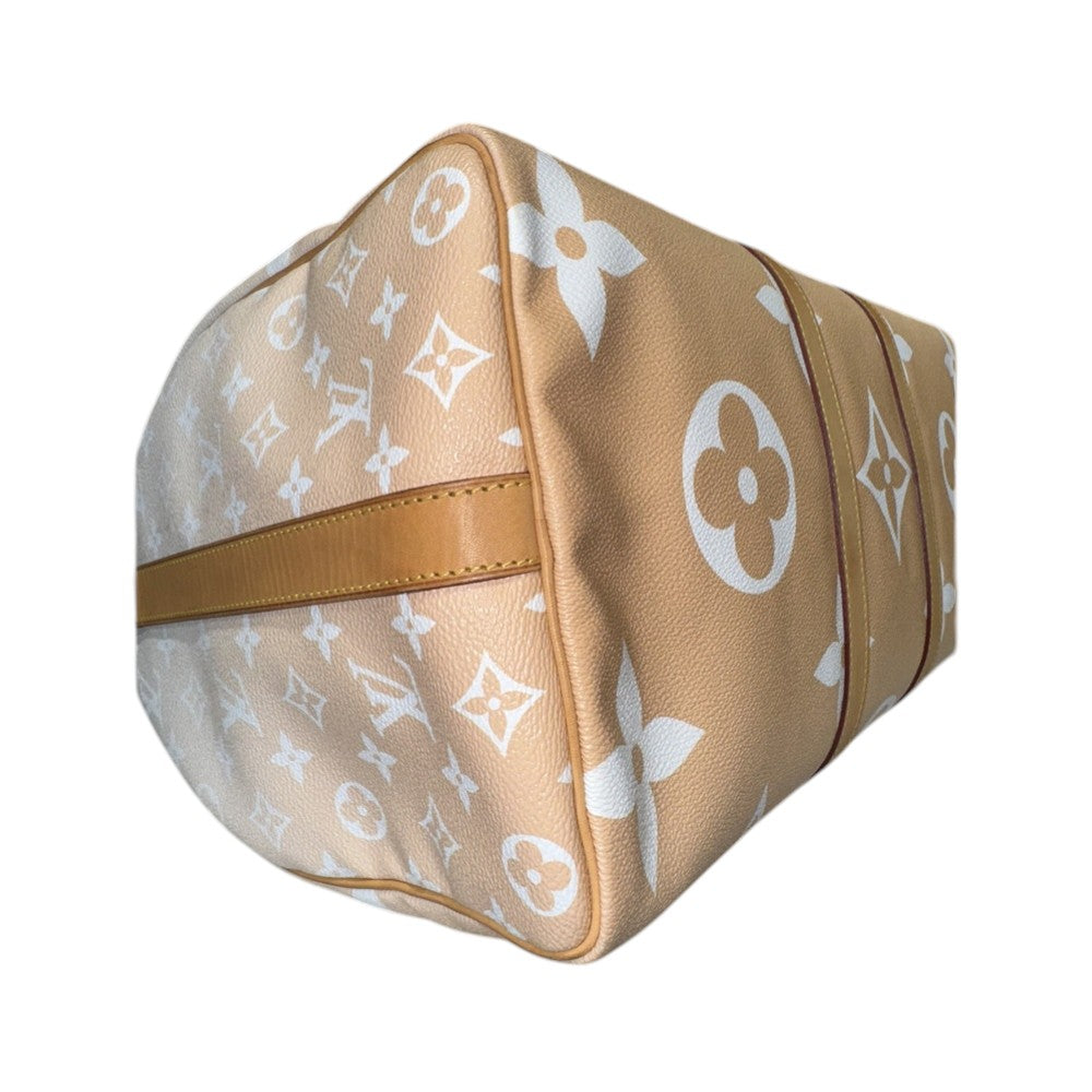 Louis Vuitton Giant Monogram Keepall 45 Peach Gradient