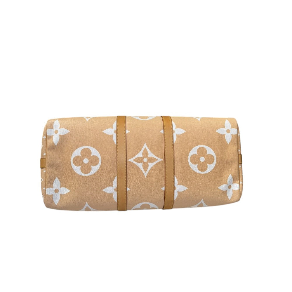 Louis Vuitton Giant Monogram Keepall 45 Peach Gradient
