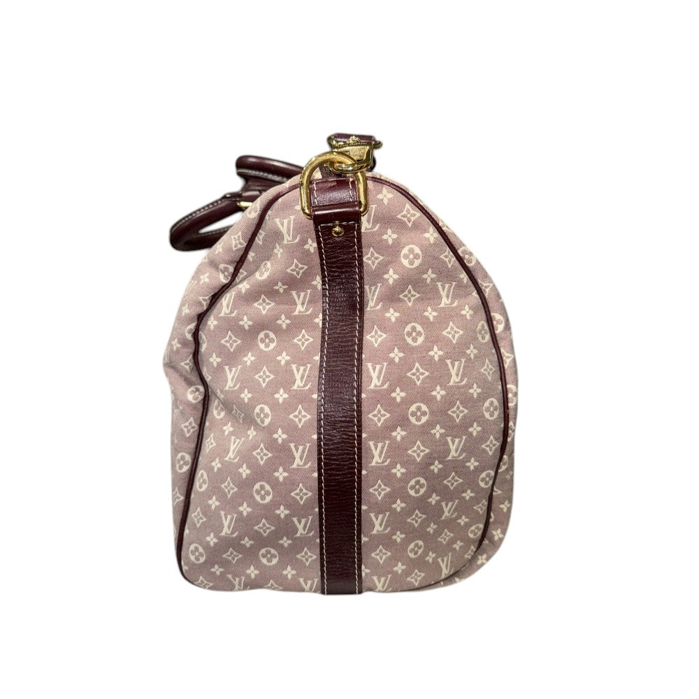LOUIS VUITTON MONOGRAM IDYLLE SPEEDY VOYAGE 45 BAG SEPIA
