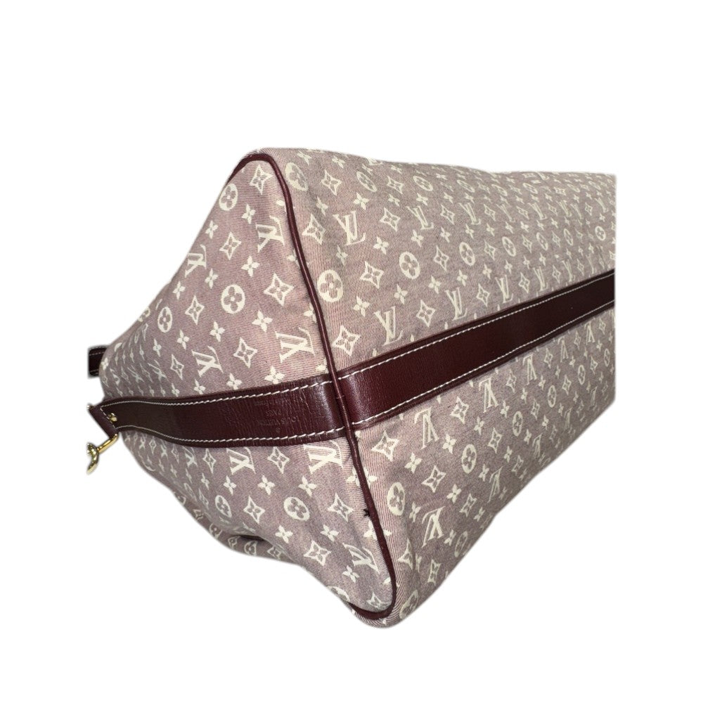 LOUIS VUITTON MONOGRAM IDYLLE SPEEDY VOYAGE 45 BAG SEPIA
