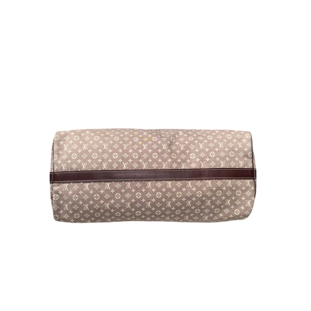 LOUIS VUITTON MONOGRAM IDYLLE SPEEDY VOYAGE 45 BAG SEPIA