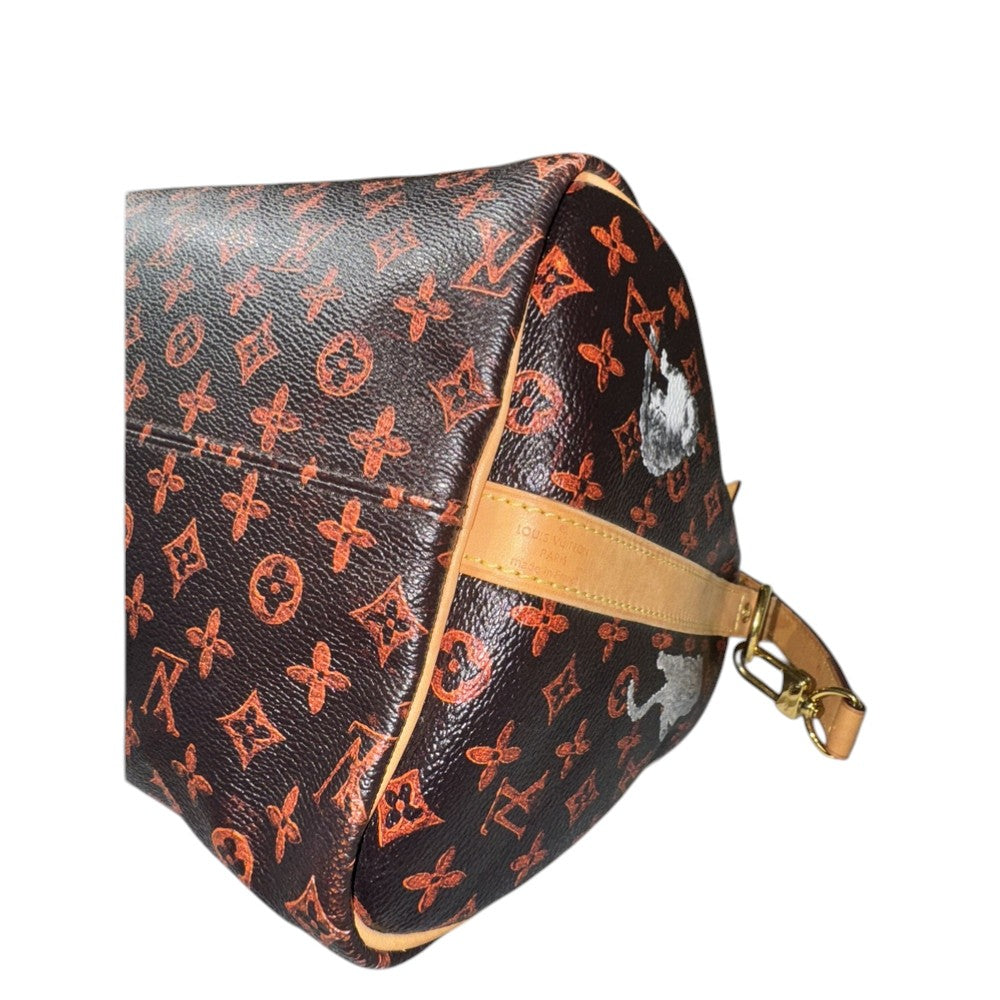 LOUIS VUITTON CATGRAM SPEEDY 30