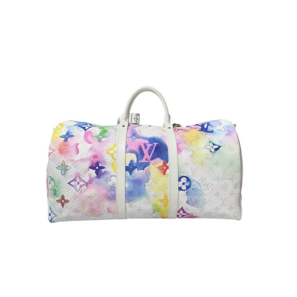 LOUIS VUITTON KEEPALL 50 AQUARELL