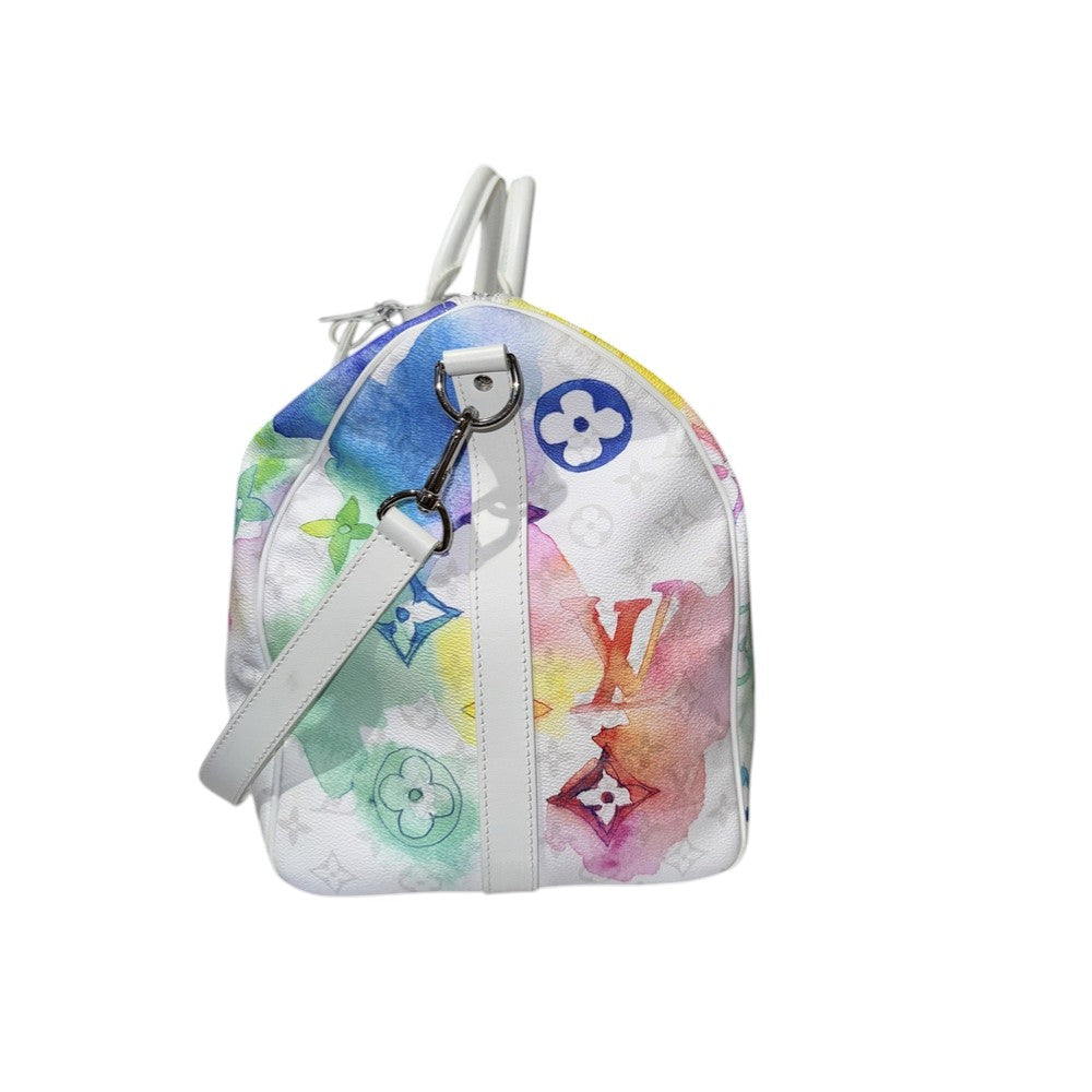LOUIS VUITTON KEEPALL 50 AQUARELL