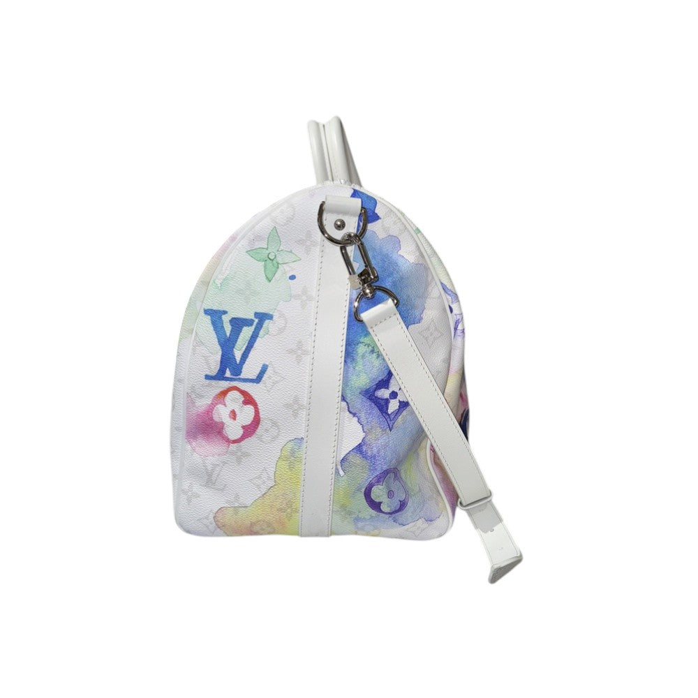 LOUIS VUITTON KEEPALL 50 AQUARELL