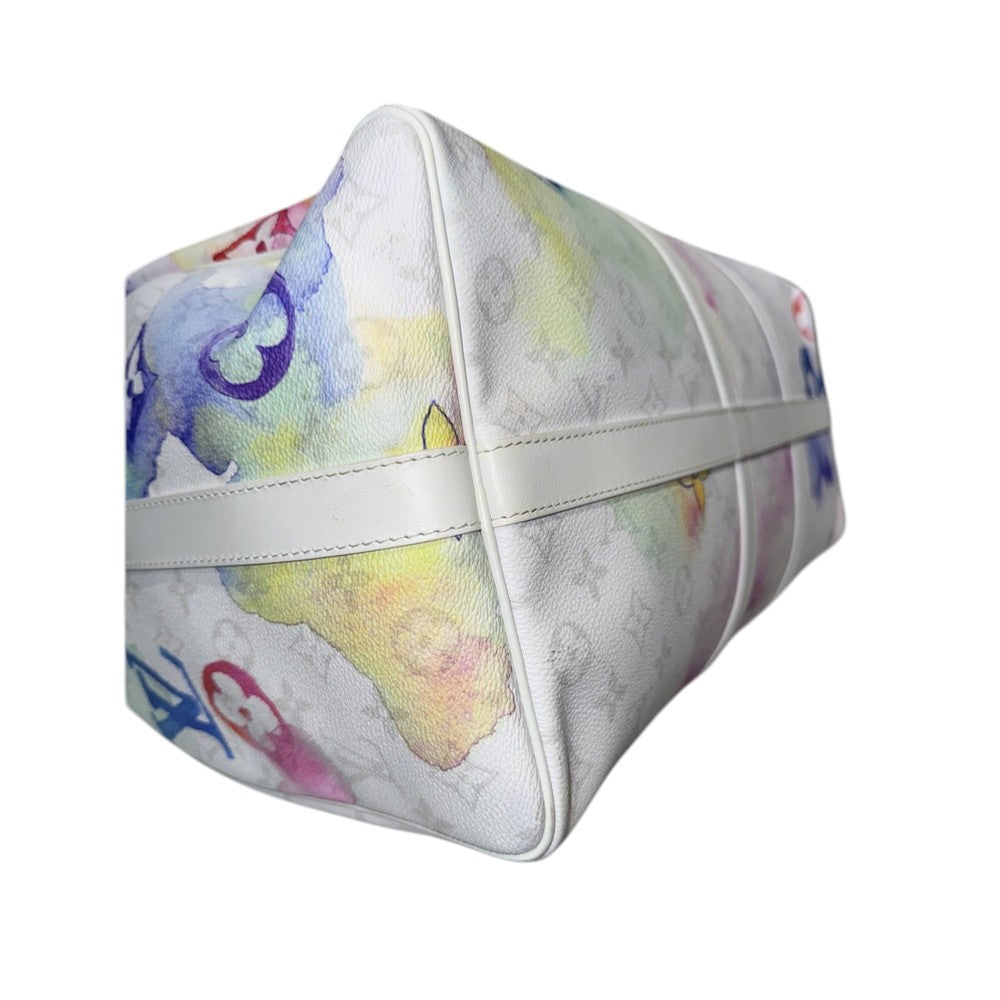 LOUIS VUITTON KEEPALL 50 AQUARELL