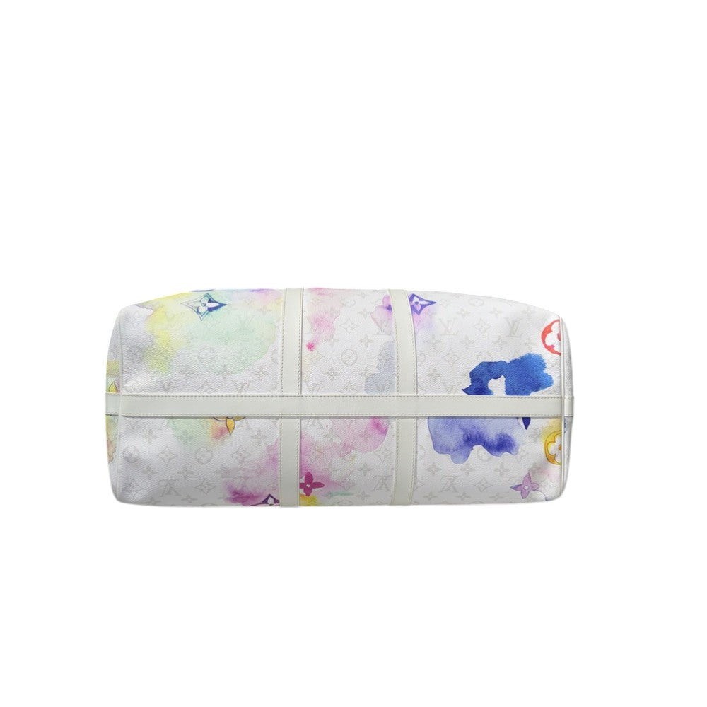 LOUIS VUITTON KEEPALL 50 AQUARELL