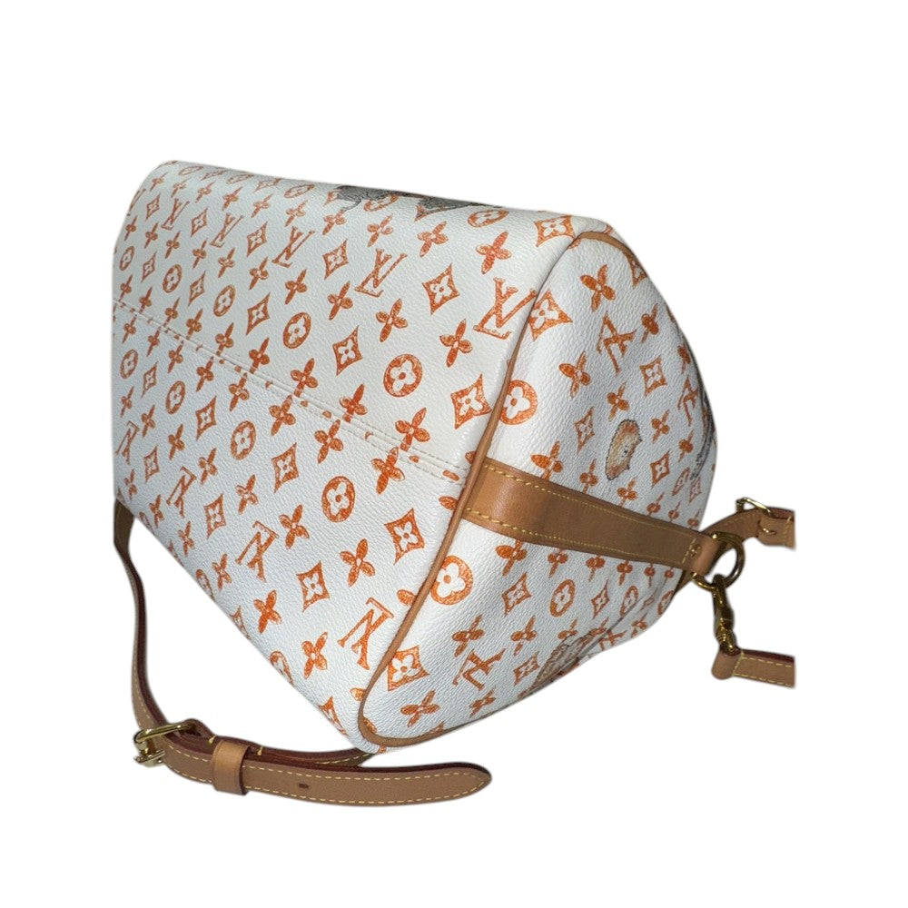 LOUIS VUITTON SPEEDY CATOGRAM BANDOULIERE 30 WEISS