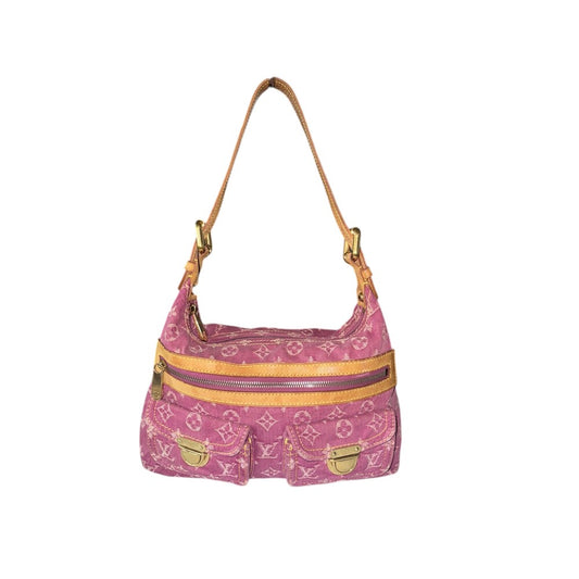 LOUIS VUITTON DENIM BAGGY PINK