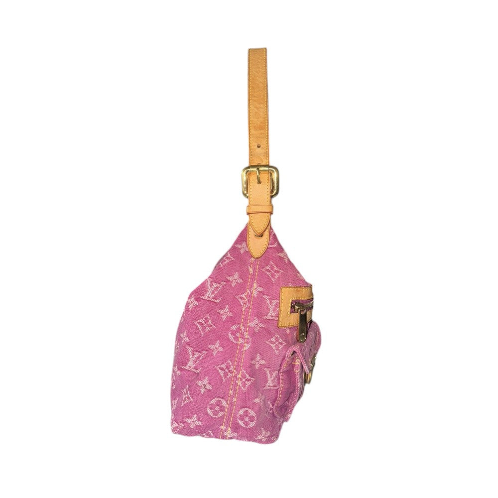 LOUIS VUITTON DENIM BAGGY PINK