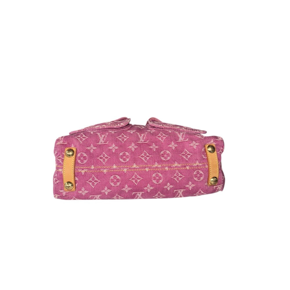 LOUIS VUITTON DENIM BAGGY PINK
