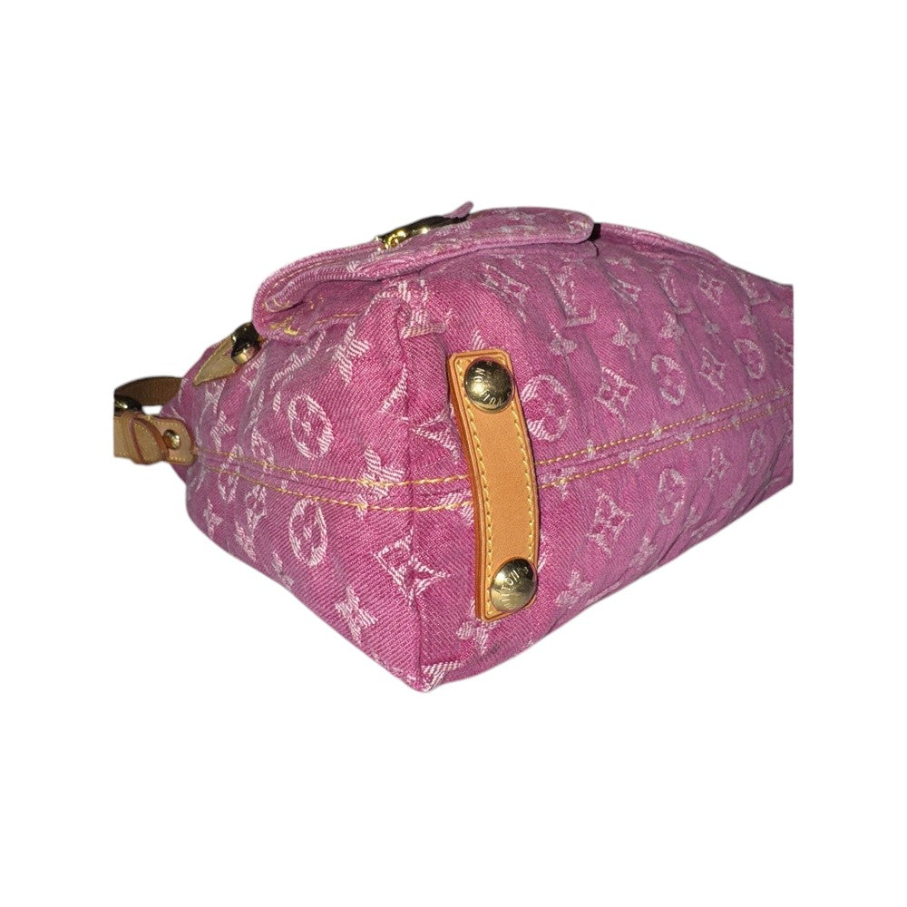 LOUIS VUITTON DENIM BAGGY PINK
