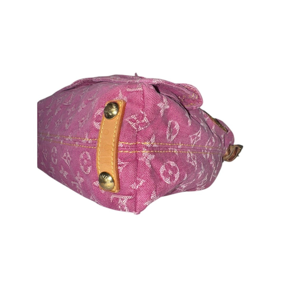 LOUIS VUITTON DENIM BAGGY PINK