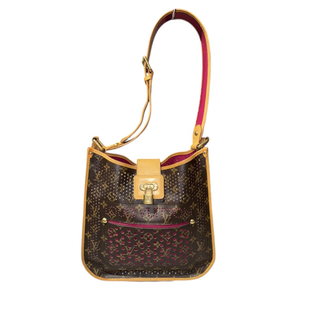 LOUIS VUITTON MUSETTE PERFORATED LILA